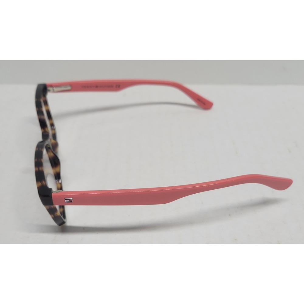 Tommy Hilfiger TH 1492 9N4 Tortoise Pink Rectangular Eyeglasses Frames with Case - Picture 5 of 10
